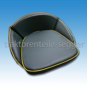 Sitzkissen Deutz 05-Serie grün/gelb ohne Stick